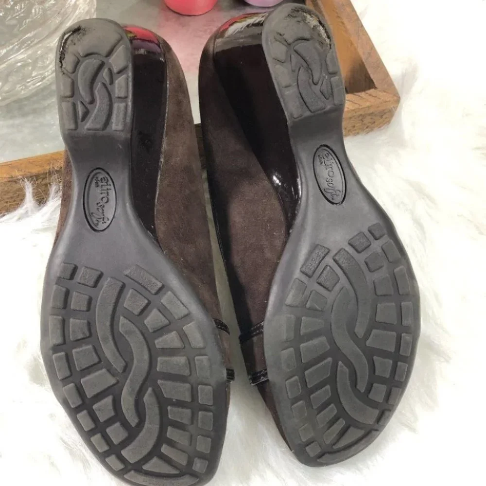 Suede Wedge Loafer by Eurosoft by Sofft